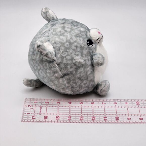 Squishable Gray Spotted Kitty 7" Round Soft Plush - Picture 7 of 7